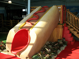 Hot Dog Slide!