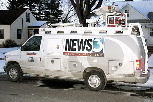 WISC TV 3 News Truck