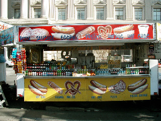 Washington DC Hot Dog Cart